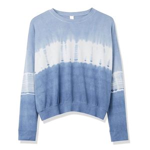 Pull en coton avec doublure en molleton brossé durable à ourlet côtelé, ce qui en fait un sweat-shirt élégant et pratique pour femme - Product Image 5