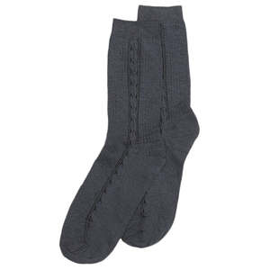 Men's <b>Socks</b> - <b>Grey</b> - Product Image 1