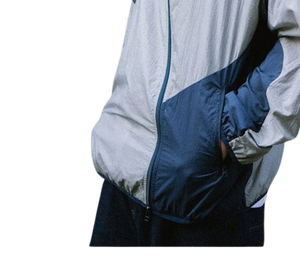 <b>Men</b> Hooded Windbreaker <b>Jacket</b> Breathable Windproof <b>Canvas</b> Lightweight Street Wear Fashion With Logo - Product Image 5