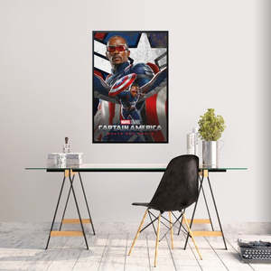 Póster de Capitán América de Marvel Brave New World, Técnica de Impresión Digital para Decoración - Product Image 2