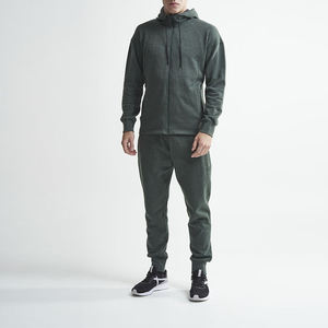 Fabricante de Conjuntos Deportivos Personalizados para Hombre en Felpa Gruesa Holgada 100% Algodón, Sudadera con Capucha y Pants Jogger - Product Image 2