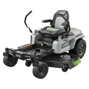 BEST SELLER for New Ego 42 Power + Z6 Zero Turn Lawn Mower with (4) 10.0 Ah Batteries & 1600W