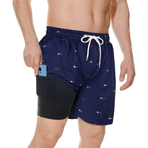 Pantalones cortos informales sólidos transpirables de secado rápido con estampado de logotipo personalizado para hombre 2025, servicio OEM, superventas, lona de alta calidad - Product Image 1