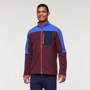 Elegante chaqueta de lana con cremallera completa para hombres Cómoda y transpirable Ideal para aventuras casuales y al aire libre - Product Image 2