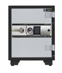 กล่องเก็บเงินโลหะกันไฟพร้อมล็อคดิจิทัลระบบอิเล็กทรอนิกส์เพื่อความปลอดภัยสูง - Product Image 1