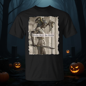 Camiseta de Halloween para Niñas con Diseño de Bruja Espeluznante, Disfraz de Bruja Promocional para Niños - Product Image 3