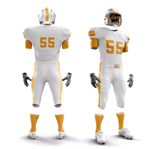 Votre propre uniforme de football américain, nouveau design, uniforme de football américain, service OEM, ensemble d'uniformes de football pour hommes - Product Image 2