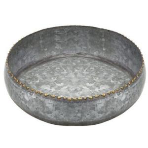 Jardinière galvanisée de qualité supérieure avec un design antique rustique pour les jardins de luxe forme et taille personnalisées - Product Image 1