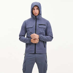 ชุดวอร์มผ้าไนลอนสำหรับผู้ชายชุดวอร์มสำหรับคาร์โก้ออกแบบได้ตามต้องการ - Product Image 5