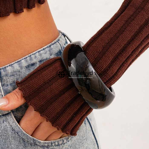 Spiritual Resin Bangle Lightweight <b>Boho</b> Jewelry for Meditation Days by Tradebyd - Product Image 4