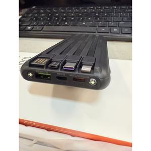 เครื่องชาร์จแบตสำรองแบบพกพาปลั๊ก USB C บาง10000mAh แบตเตอรี่ความจุสูง22.5W ชาร์จโทรศัพท์ได้อย่างรวดเร็วปลั๊กมาตรฐานญี่ปุ่น - Product Image 5