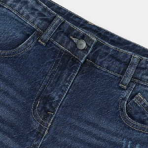 Pantalones cortos de mezclilla informales de cintura alta para hombre directos de fábrica estilo recto lavado ligero transpirable al por mayor a precio barato - Product Image 6