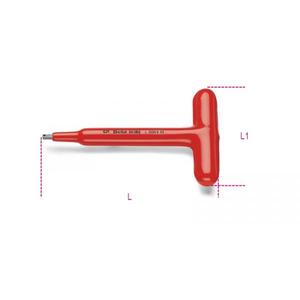 Clé à poignée en T BETA 1000V avec outil d'électricien haute tension à extrémité mâle hexagonale - Product Image 1