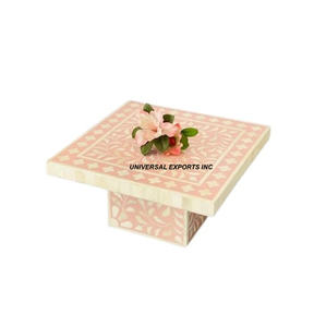 Support à gâteau en bois naturel fini Support à chocolat fait main à trois niveaux Support à gâteau décoratif le plus vendu Nouveau - Product Image 6