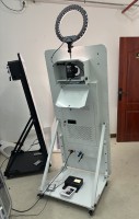Großhandel Magic Mirror Fotobox Selfie-Spiegel Fotobox 65 Zoll Touchscreen Mit Kamera und Drucker