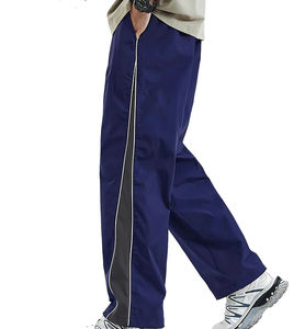 Pantalones informales de secado rápido respetuosos con el medio ambiente con botones transpirables de talla grande para hombre, servicio OEM a bajo precio - Product Image 2