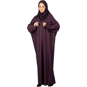 Robe Abaya de luxe Vintage modeste pour femmes conçue vêtements islamiques silhouette droite ample en mousseline de soie Maxi excellent rapport qualité-prix - Product Image 4