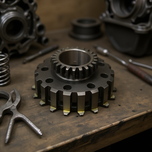 Piñón Z23 de Dientes Rectos para Transmisiones de Motocicleta con 8-12 Resortes - Product Image 3