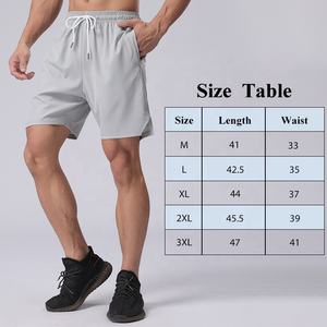 Shorts de sport pour hommes en gros respirant Spandex imprimé design XL taille élastique cordon de serrage Shorts amples expédition DDP - Product Image 5