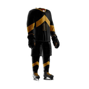 Uniforme de hockey sur glace à prix avantageux, nouveau modèle pour adultes, confortable, impression par sublimation, vêtements de sport, uniforme de hockey sur glace - Product Image 6