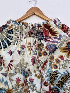 Conjunto de Pijama de Algodón Puro con Estampado Floral Personalizado para Mujer, de Secado Rápido, Cuello en V, Ropa de Dormir Cómoda, Transpirable y de Tela Suave - Product Image 6