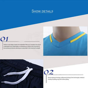 Uniforme de volley-ball respirant, léger et à séchage rapide, meilleur style, manches courtes, tenue d'équipe, uniforme de volley-ball - Product Image 5