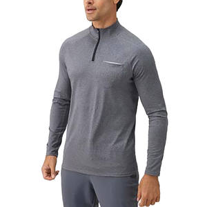 Summer Men's Fashion Long Sleeve Tshirt Casual New Quick Dry Customized Cotton Graphic Shirt 100% Cotton - Product Image 4