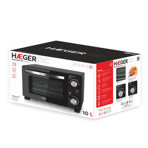 Nouveau four électrique Kiko 800W 10L (Haeger OV-10B.037A) - Product Image 2