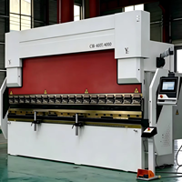 Presse plieuse CNC entièrement électrique PBA-400T/4000 |   Machine de pliage de tôles d'aluminium entièrement automatique de 400 tonnes et 4000 mm pour usage intensif