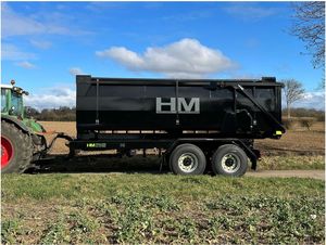 Remolque Volquete Hidráulico de 5 Toneladas con Eje, para Transporte Agrícola, Nuevo y Usado, con Núcleo de Engranajes, Remolque de Plataforma de 5 Toneladas, Entrega Gratuita - Product Image 2