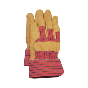 Gants de travail de gréeur canadiens de qualité supérieure Gants de sécurité industrielle en cuir de vachette avec protection des mains - Product Image 4