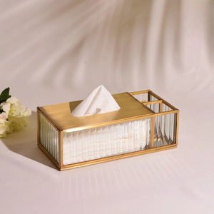 Organizador de servilletas de marca FALAH de diseño superior, pantalla elegante para el hogar, accesorio decorativo funcional elegante, hecho a mano sostenible - Product Image 6