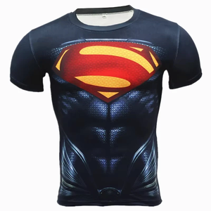 Camiseta de MMA, Rashguard, Bjj Gi, Impresión 3D, Capitán, Transpirable, Camisetas para Hombre, Camiseta de Compresión de MMA, Ropa Deportiva, Tops Deportivos - Product Image 2