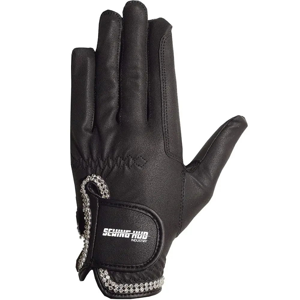 hot sell new Customized Horse riding gloves in Leather with durable material private label Horse riding gloves for unisex