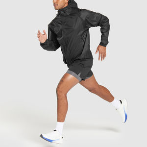 Custom Brand <b>Men's</b> Outdoor Windbreaker <b>Jacket</b> Winter <b>Waterproof</b> Eco-Friendly Fabric Hooded <b>Lightweight</b> Windbreaker <b>Jacket</b> - Product Image 1