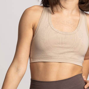 Camiseta Deportiva Corta con Espalda Cruzada para Mujer, Fácil de Poner, con Logotipo Frontal, Transpirable, de Secado Rápido, para Ejercicio Físico y Comodidad Durante Todo el Día - Product Image 6