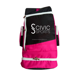 Large Outdoor Gym Sports Backpack with Zipper Closure Waterproof <b>Volleyball</b> Softball Basketball <b>Ball</b> Compartment - Product Image 2