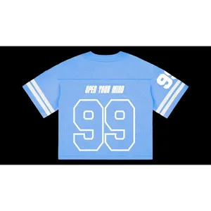 Vente en gros de t-shirts de basket-ball pour hommes, vêtements d'entraînement sportif en coton respirant avec impression de logo et sublimation - Product Image 6