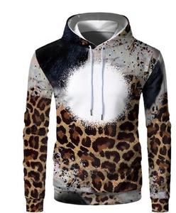 Hot <b>Sale</b> Large Size Tie Dye Hoodies Sublimation Print Polyester Men's Colorful Sweatshirt - Product Image 2