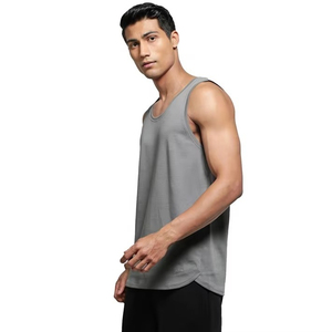 เสื้อกล้ามผู้ชายแขนกุดคอกลมระบายอากาศน้ำหนักเบาสไตล์ล่าสุด - Product Image 4