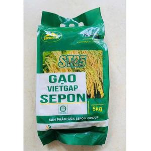 Nouveau Top 100% Vietgap Texture dure de haute qualité 5kg Sepon ODM Vietgap Riz blanc fabriqué au Vietnam pour l'agriculture et les céréales - Product Image 4