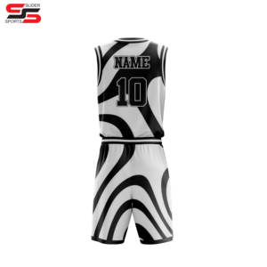 Uniformes de basket-ball personnalisés pour hommes derniers vêtements de sport de conception 3D vêtements de basket-ball confortables personnalisés pour adultes - Product Image 2