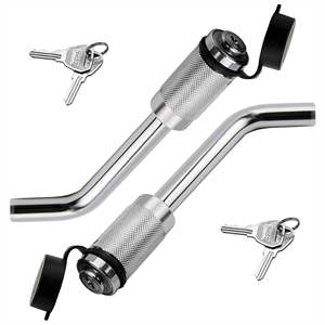 Vypart Cierre de seguridad para enganche de remolque, tipo pino curvado de 3-1/2 pulgadas, 5/8, un par, para enganches de remolque y RV Clase III/IV de 2 y 2-1/2 pulgadas - Product Image 1