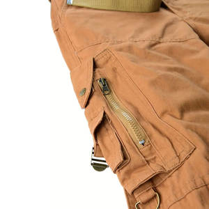Pantalones Cargo Casuales de Verano, Transpirables, Ligeros, Al Por Mayor, Personalizados, de Alta Calidad, 100% Algodón, 6 Bolsillos, Servicios OEM - Product Image 4