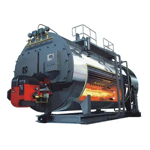 China Heater 2 Ton Food Grade Rijstschil Industriële Brander Water Buis Gas Ontslagen Diesel Elektrische Stoom Ketels Prijs Generator