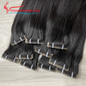 Treding produit cheveux!! Ruban invisible dans les extensions de cheveux de bande invisible de couleur naturelle sans couture de cheveux européens de Remy - Product Image 5