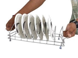 Étagères de rangement sur pied et étagères salle de bain à un prix abordable, vente en gros, élégant pour la maison, support d'assiettes de cuisine - Product Image 6