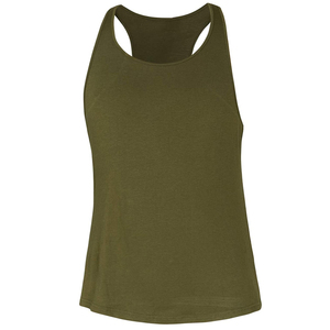 Débardeur unisexe Bella + Canvas en jersey tri-mélange pour un design respirant brodé en 3D, style streetwear, séchage rapide - Product Image 3