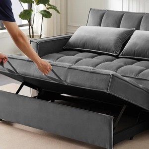 Chambre à coucher Petit canapé-<span class=keywords><strong>lit</strong></span> d'angle Double Luxe Couchage pliant Petit canapé-<span class=keywords><strong>lit</strong></span> simple 3 places - Product Image 5