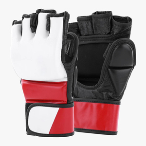 Sarung tangan latihan MMA Fashion Moq rendah dapat disesuaikan dengan Logo kulit Premium untuk seni bela diri dan latihan tinju - Product Image 4